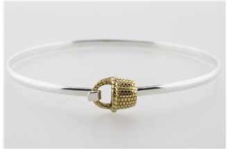 Nantucket Basket Vermeil Bangle Bracelet